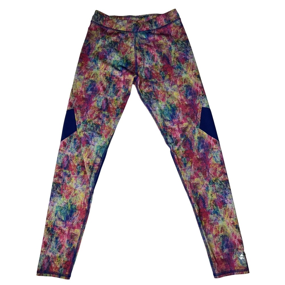 Adidas Kids Active Colorful Leggings Athletic Running Pants Youth Size‎ L (16)